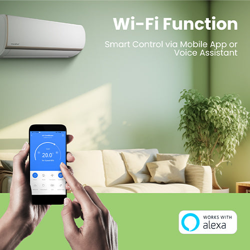 Comfee 1.5HP R410 Smart Inverter with WiFi Control Air Conditioner | CF-12VAGF-H