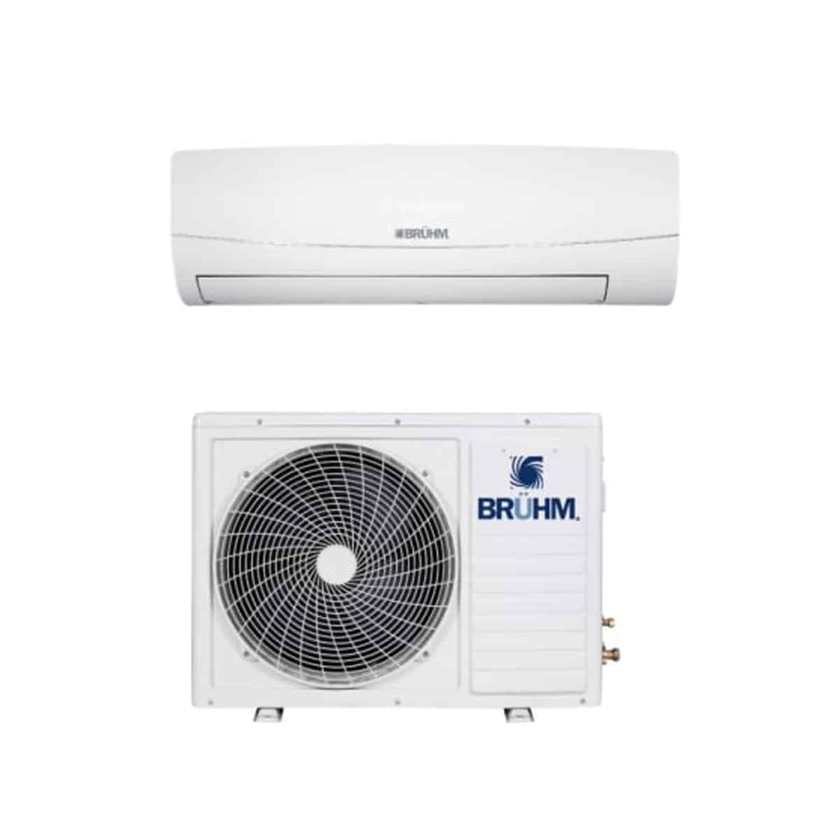 Bruhm 1.5 HP Split R410 Non-Inverter Air Conditioner | BAS-12RCEW
