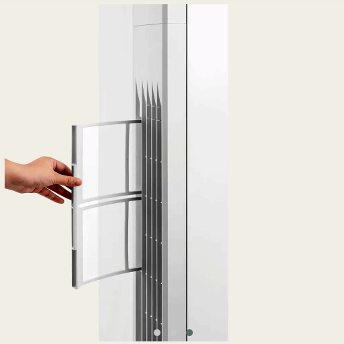 Gree 2.5HP R410a Inverter Floor Standing Air Conditioner | GWC12AAB-K3NNA2D