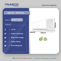 Nasco 2.0HP R410 Split Air Conditioner | NAS-T18N1