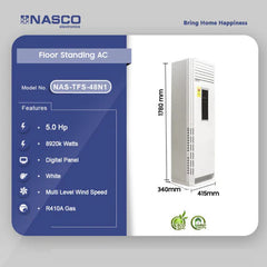 Nasco 5.0HP R410a Floor Standing Air Conditioner | NAS-TFS-48N1
