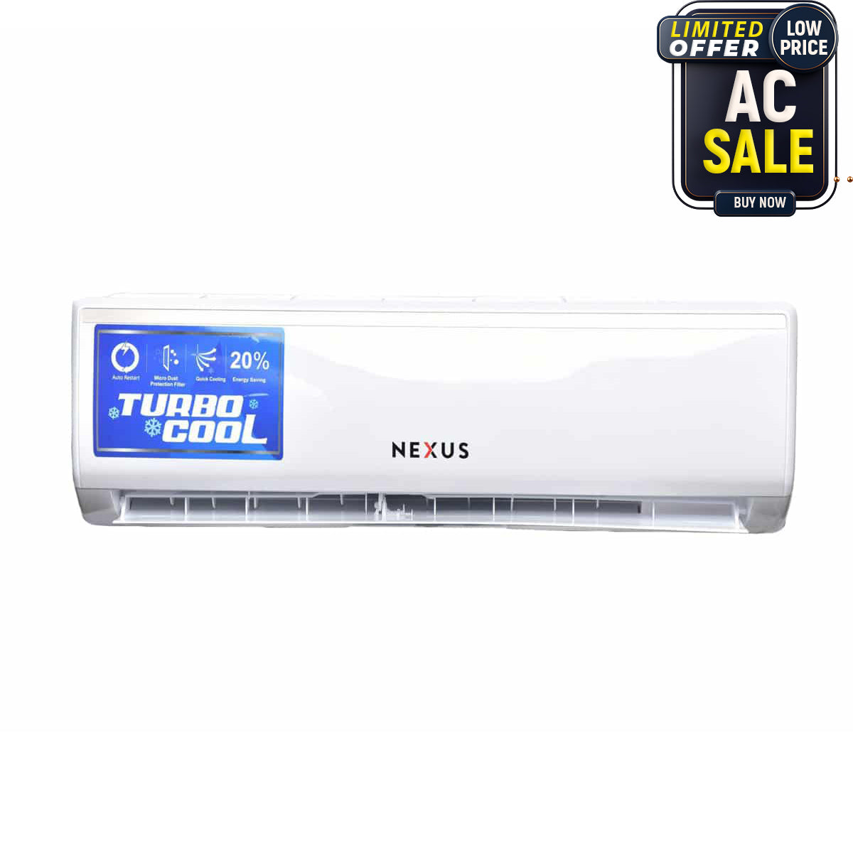 Nexus 1.5HP Air Conditioner With R410a Refrigerant | NXAC12000