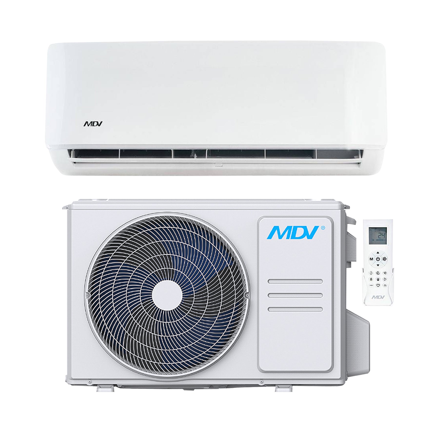 MDV 2.5HP R410 Inverter Split Air Conditioner | MSABE-24HRFN1-MT0W